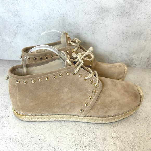 Stuart Weitzman | Brown The Mojave Espadrille Women’s Size 10 - Picture 2 of 7